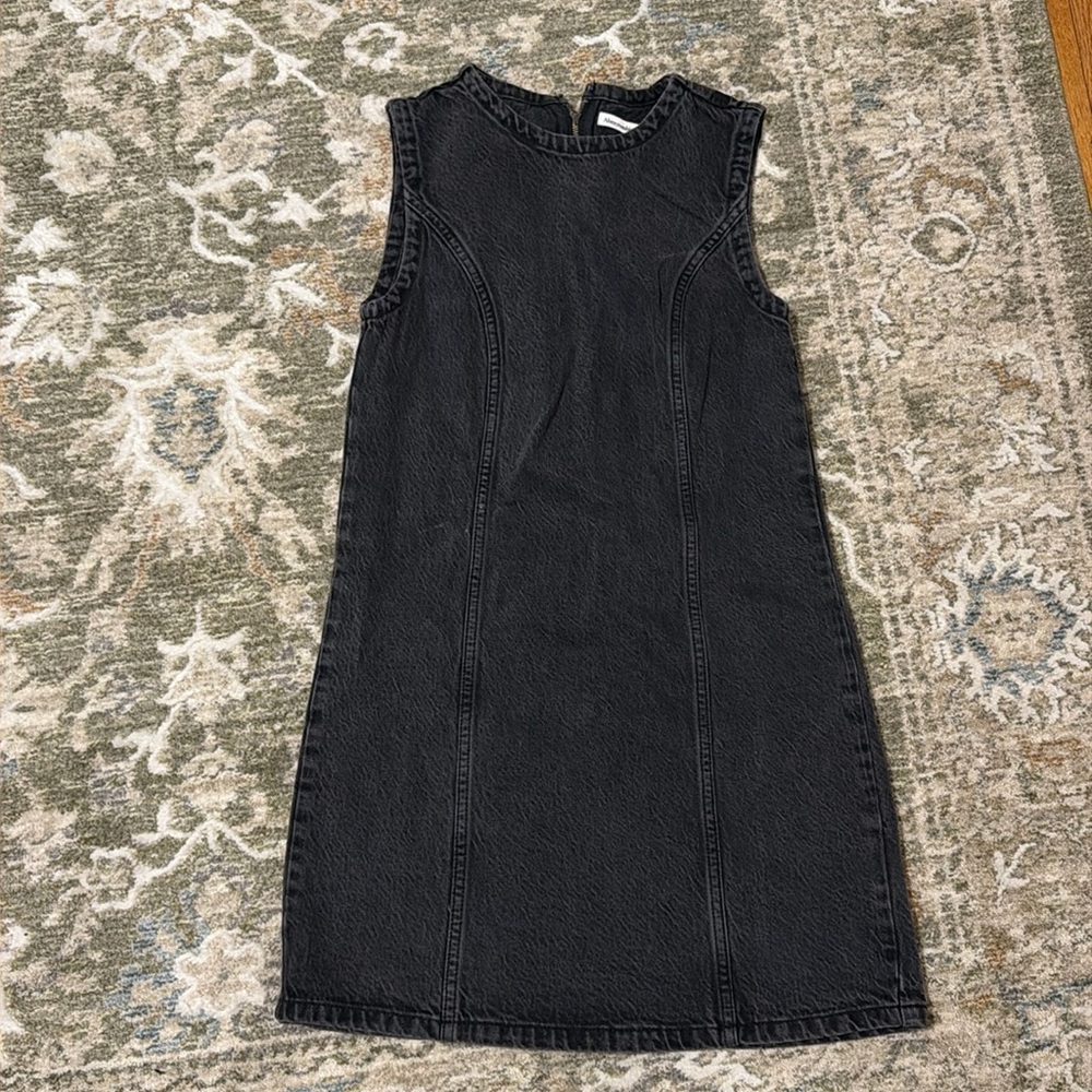 Abercrombie & Fitch Black Jean Dress NWT XS